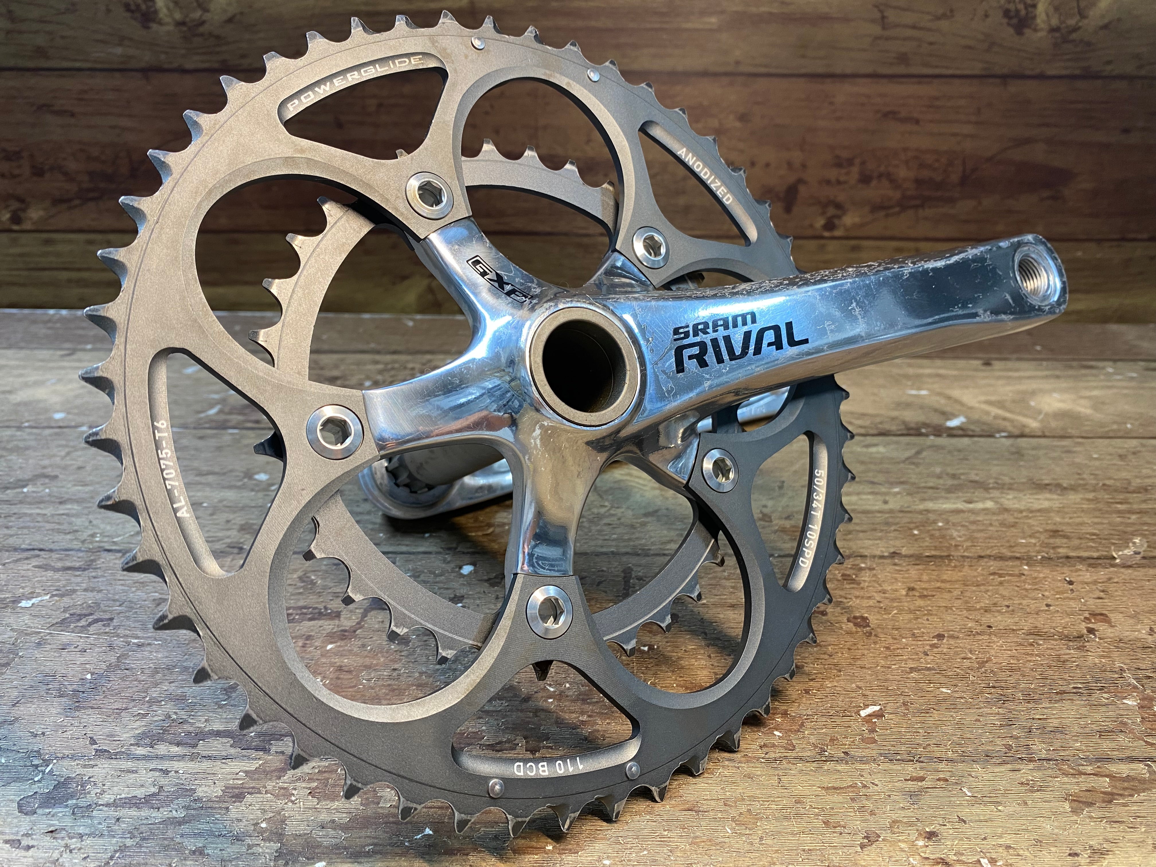 SRAM RIVAL POWERGLIDE 50-34T 希少-