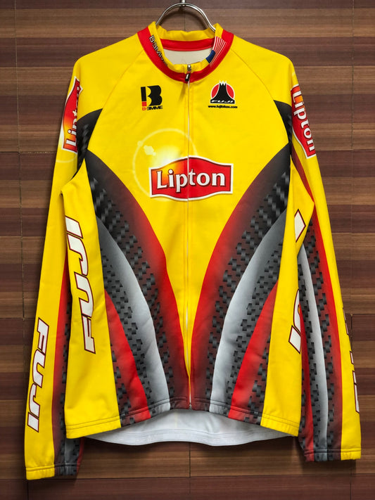 HO944 ビエンメ BIEMME TEAM12 Lipton LS JERSEY サイクルジャージ 色区別なし XL