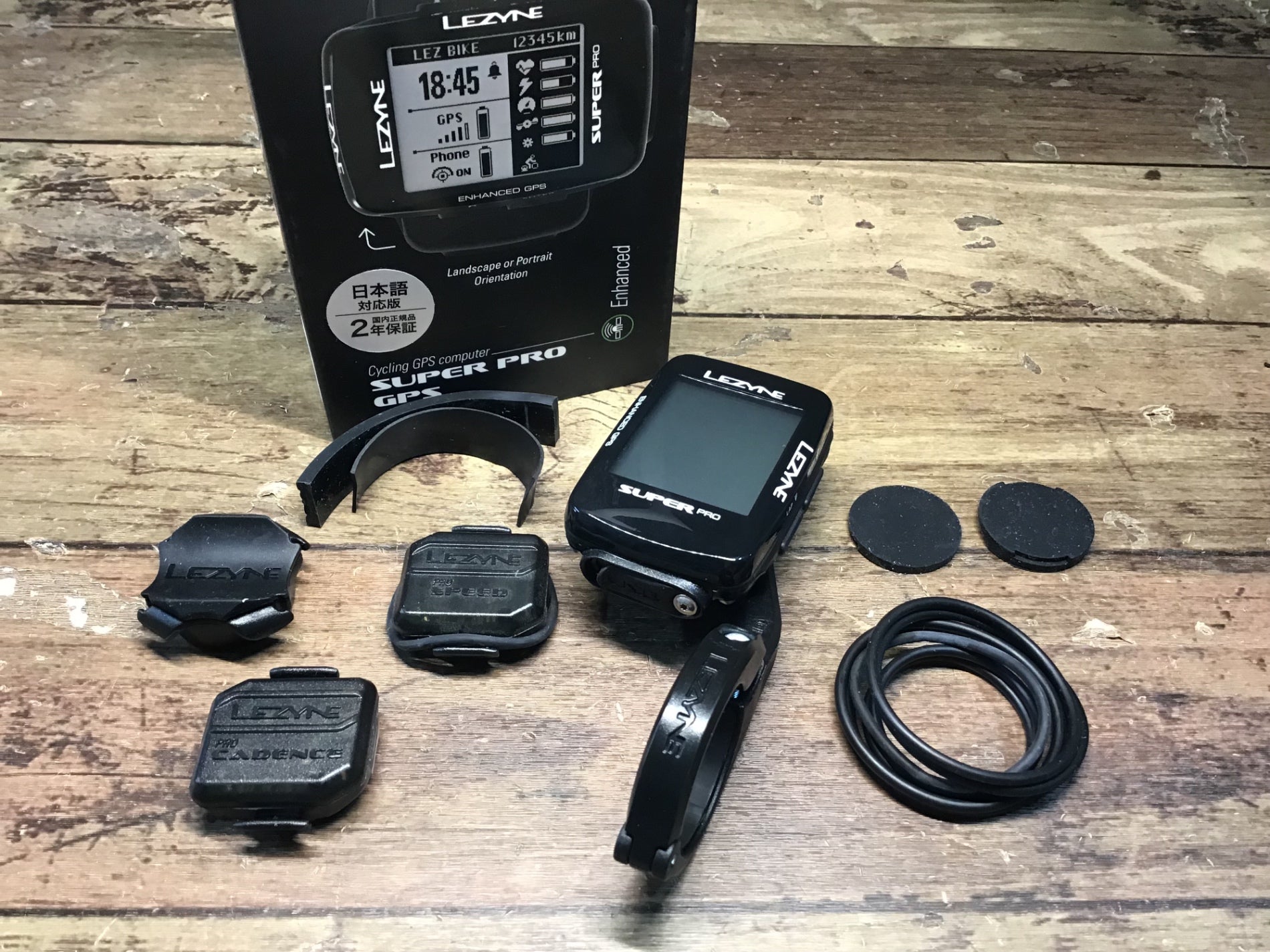 LEZYNE SUPER PRO GPS レザイン サイクルコンピューター 新品 