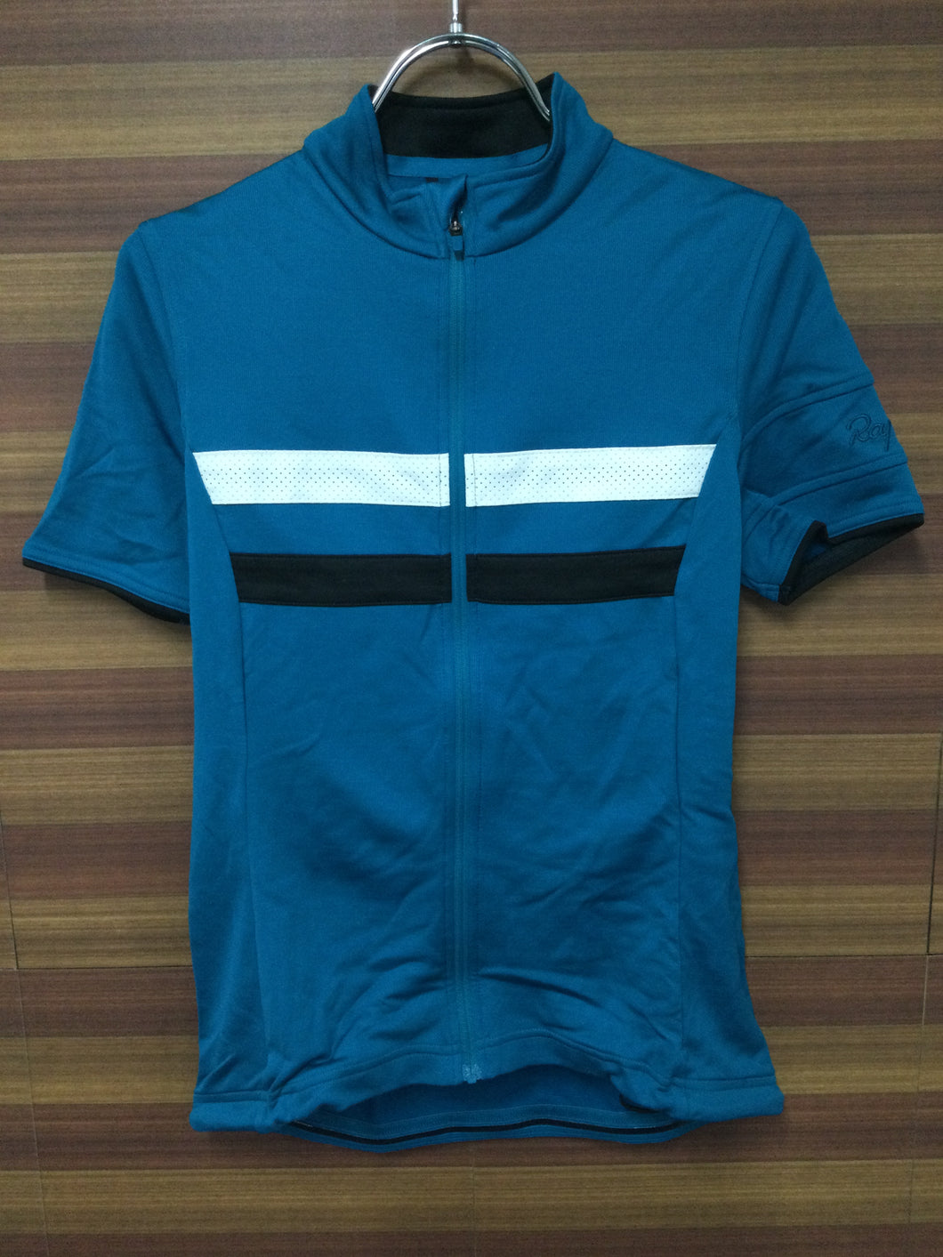 GR665 ラファ Rapha SS Brevet 半袖 サイクルジャージ S ブルーグリーン レディース