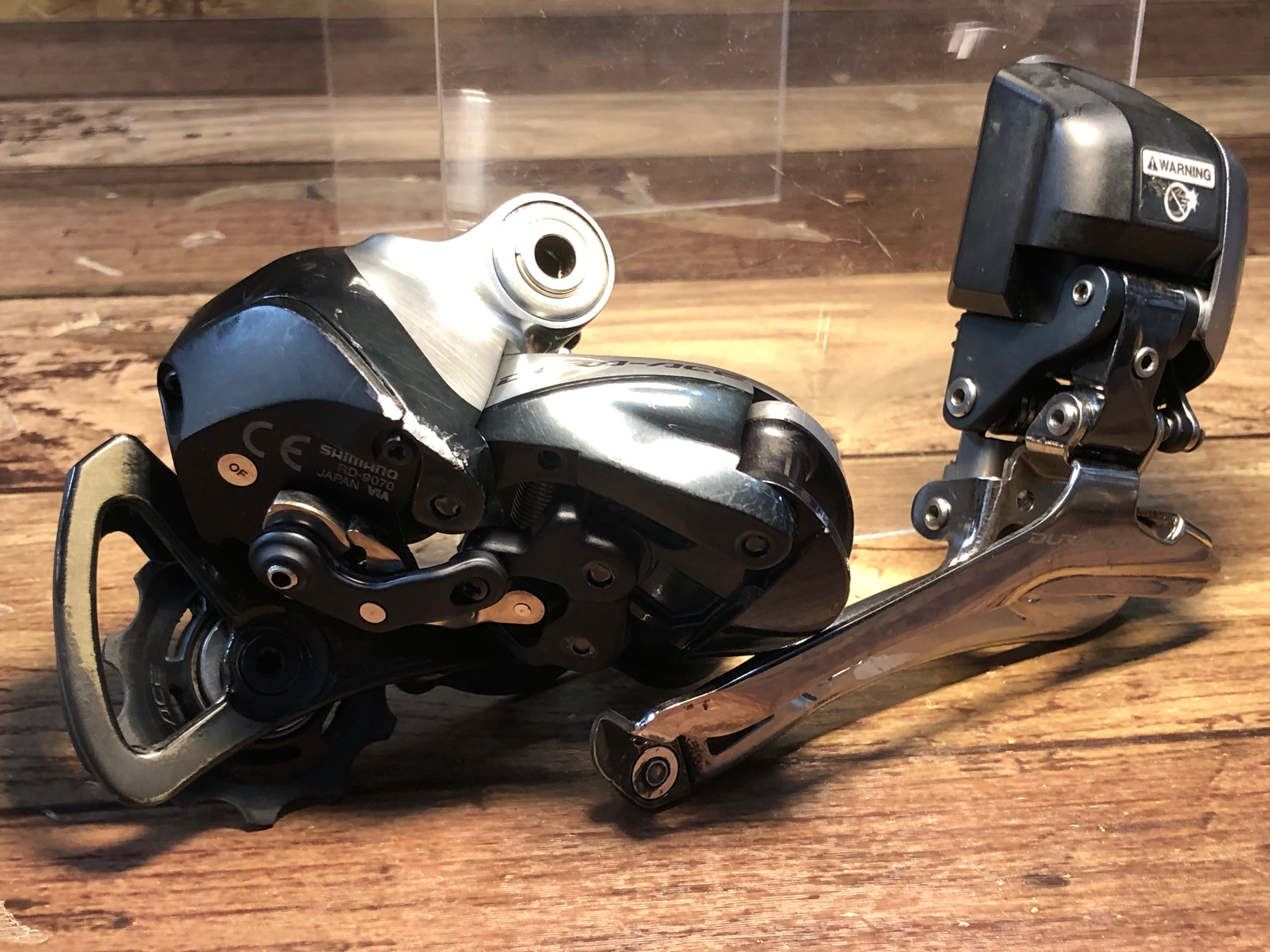 HF710 シマノ SHIMANO デュラエース DURA-ACE FD-9070 RD-9070 前後ディレイラー セット 動作確認済み