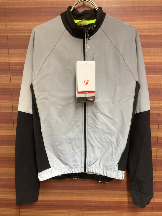 GG860 ボントレガー BONTRAGER Velocis Reflective Windshell Jacket XS 黒シルバー