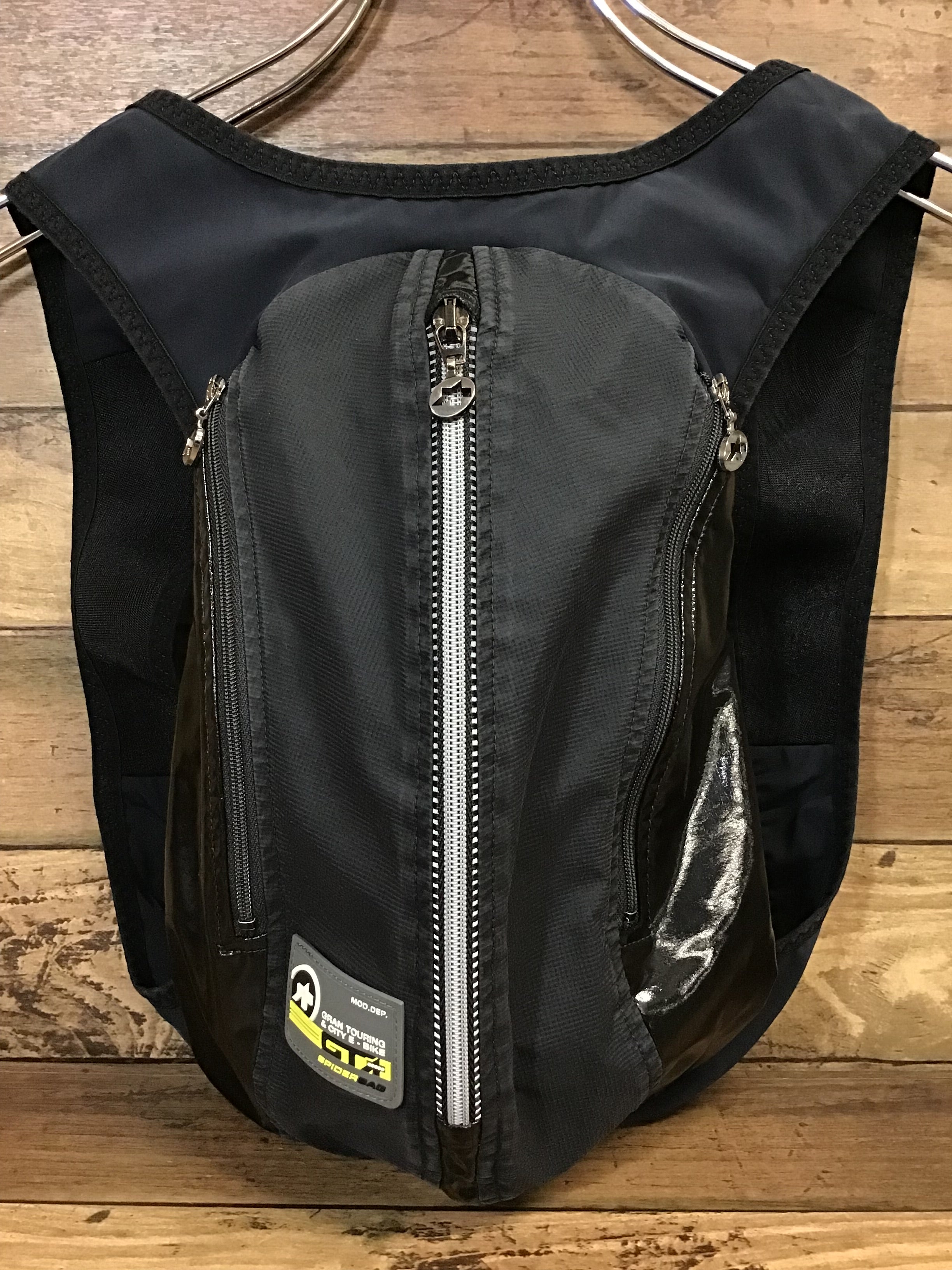 HH876 アソス ASSOS スパイダーバッグ SPIDER BAG 黒