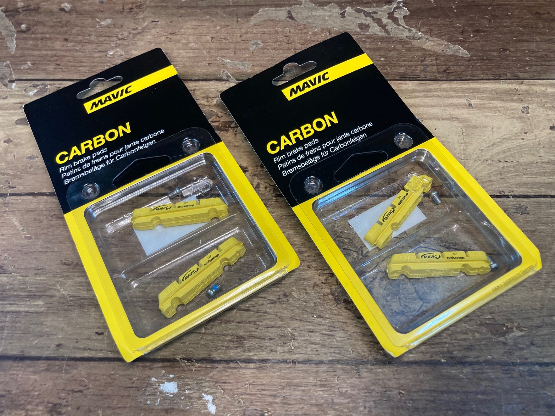 MAVIC Swissstop FlashPro カーボン ブレーキシュー - パーツ