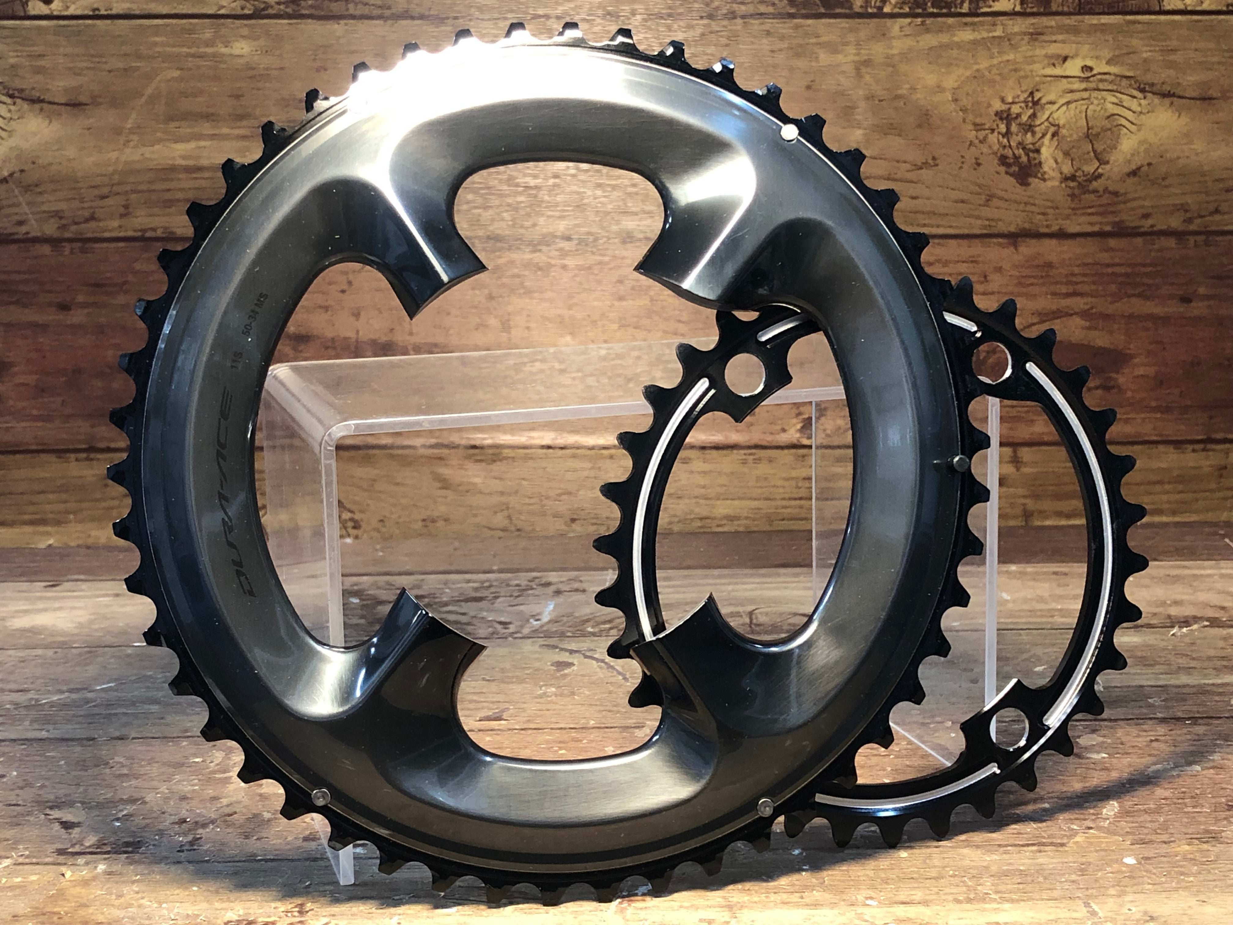 オンラインストア シマノ dura-ace fc-r9100 50-34 チェーンリング