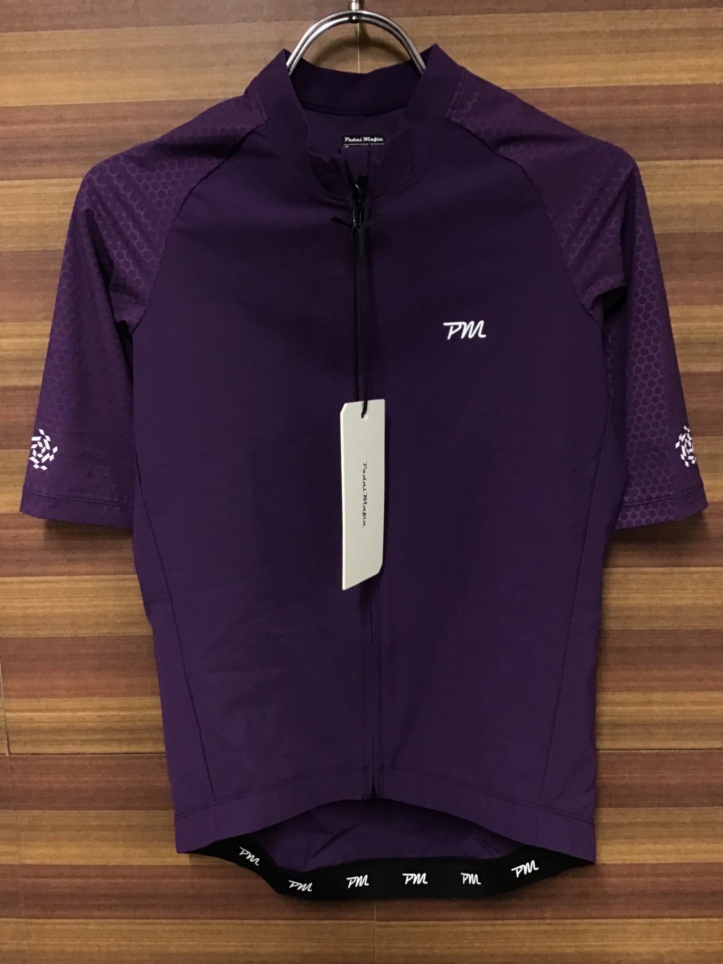 HO666 ペダルマフィア Pedal Mafia PRO JERSEY 半袖 サイクルジャージ 紫 S