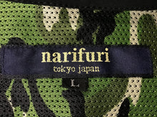 画像をギャラリービューアに読み込む, GR143 ナリフリ narifuri 長袖 シャツジャケット L 黒
