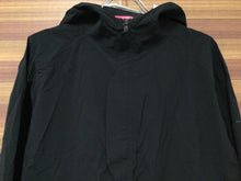 画像をギャラリービューアに読み込む, GB415 ラファ Rapha フーディッド レイン ジャケット Hooded Rain Jacket Ⅱレイン サイクルジャケット 黒 M

