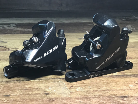 HH414 シマノ SHIMANO BR-R7070 ディスク ブレーキキャリパー 前後セット ※ボルト類欠品