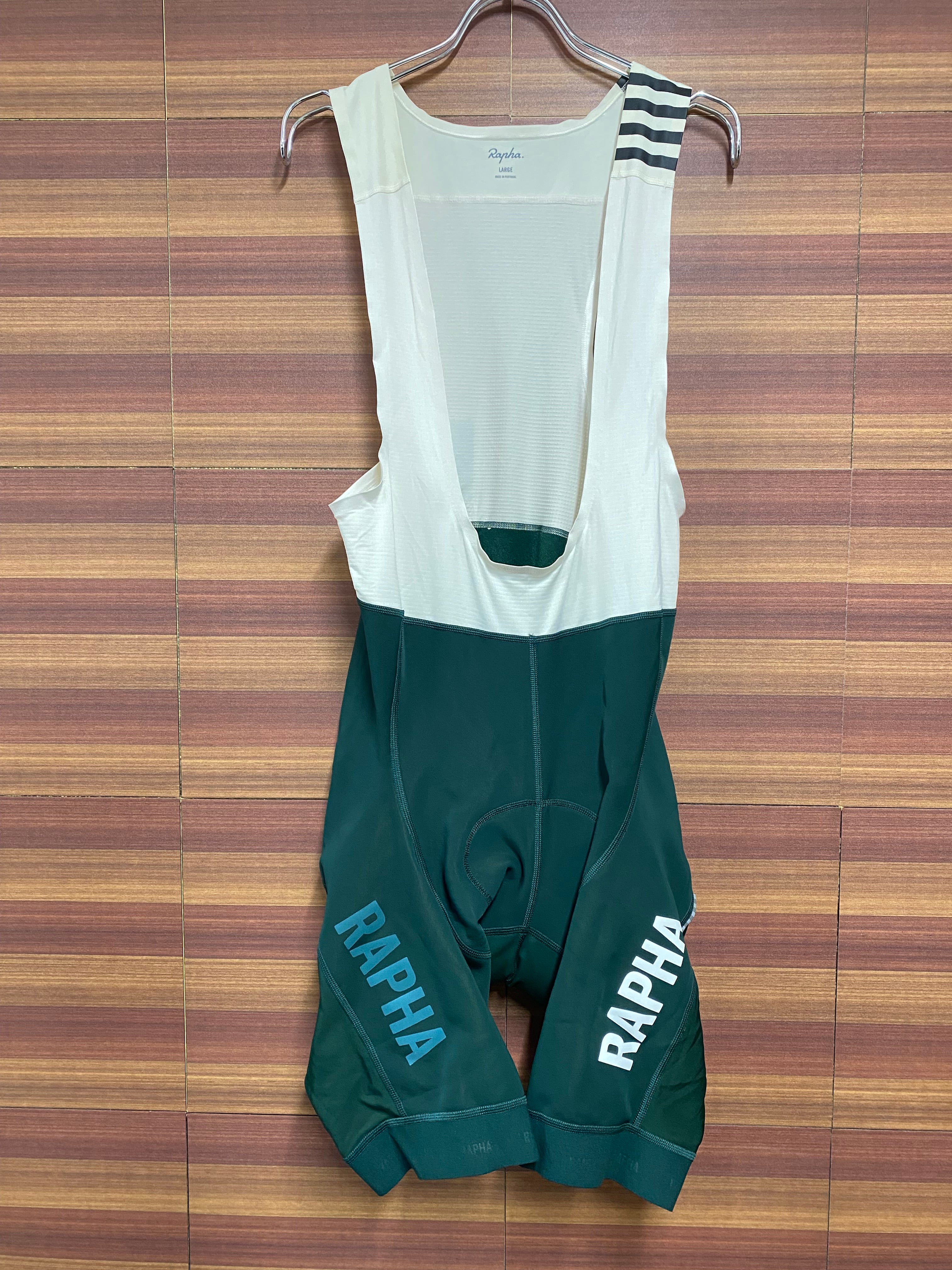 HI236 ラファ RAPHA PRO TEAM WINTER BIB SHORTS ビブショーツ Lサイズ