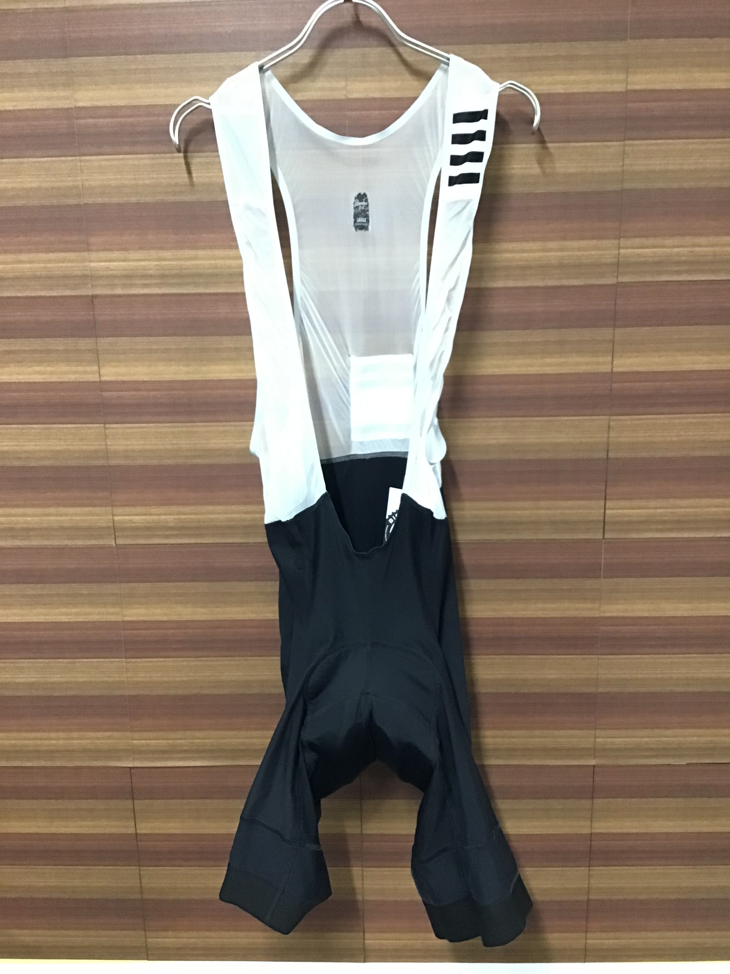 GV879 ラファ Rapha プロチーム ライトウェイトビブショーツ PRO TEAM LIGHTWEIGHT BIB SHORTS 黒 L  ※プリント剥がれ