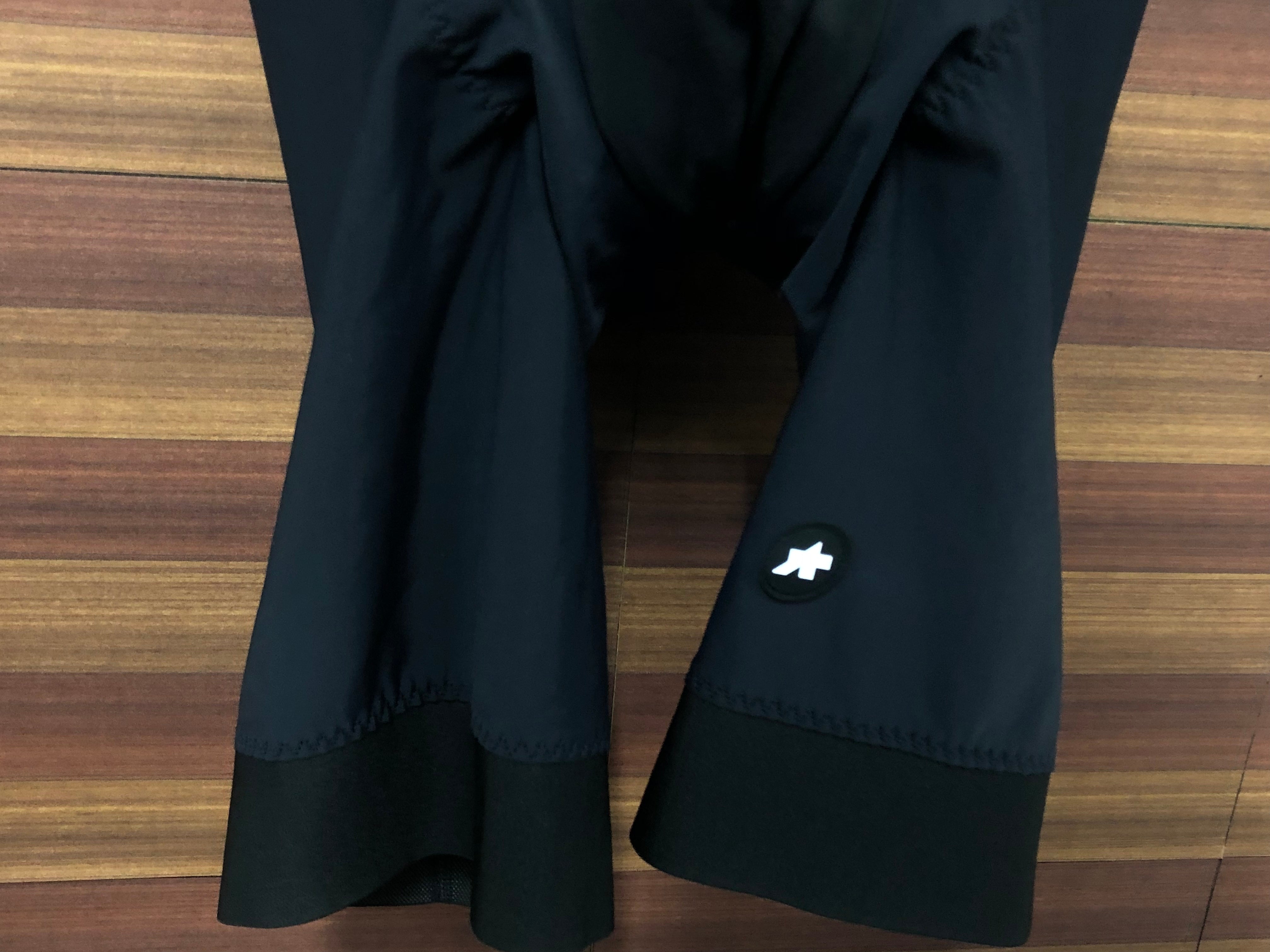 HC288 アソス assos EQUIPE RS BIB SHORTS S9 TARGA ビブショーツ L 黒 青