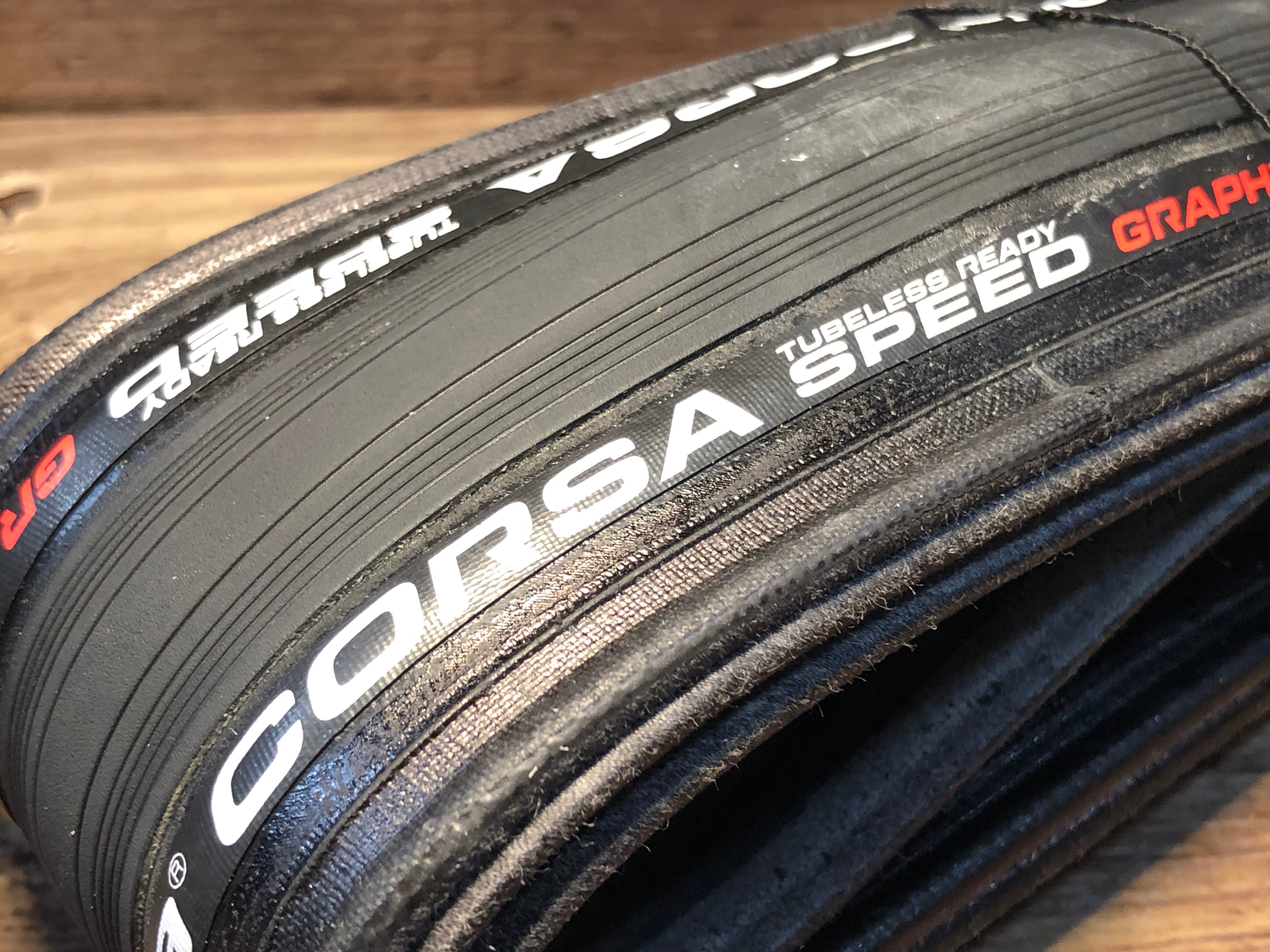 HA551 ビットリア Vittoria コルサ CORSA SPEED TLR クリンチャータイヤ 前後セット 700x25C