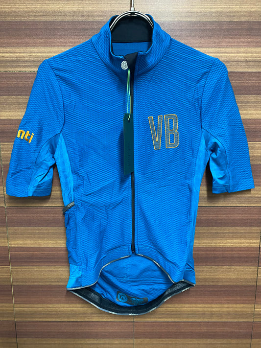 HM196 VELOBICI ヴェロビチ Monti SS Jersey サイクルジャージ Lagoon Lagoon 青 XS