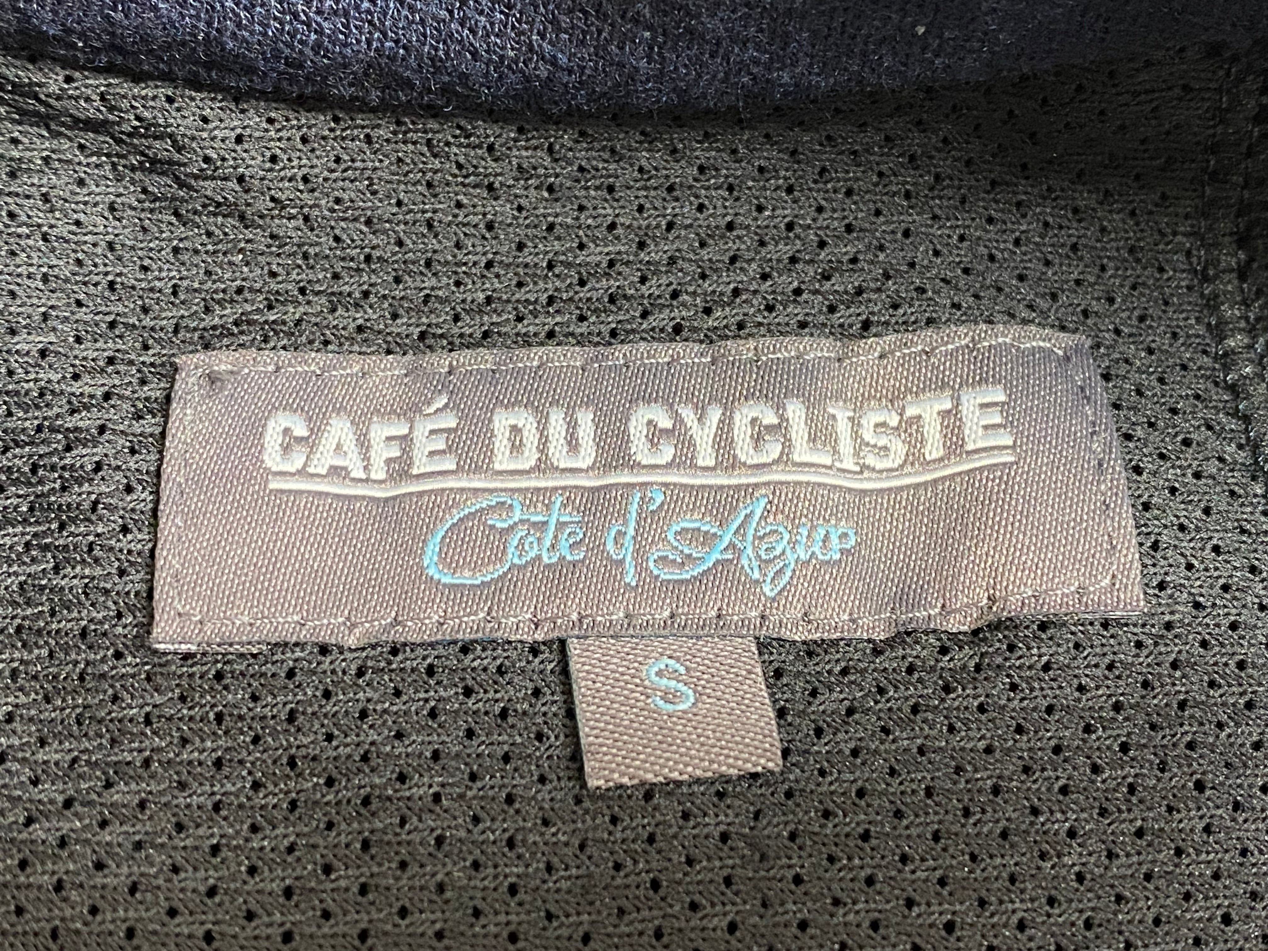 GW193 カフェドシクリステ CAFE DU CYCLISTE CORINNE MEN 長袖 紺 S ※擦れ、毛玉