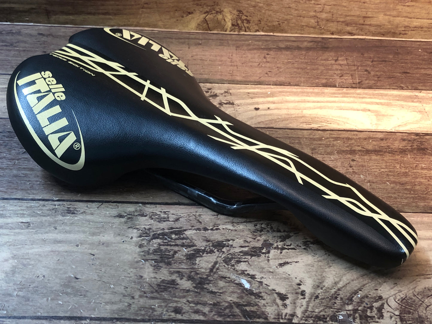 HC075 セライタリア selle ITALIA フライト Flite サドル 黒青 カーボンレール TEAM EDITION 142mm