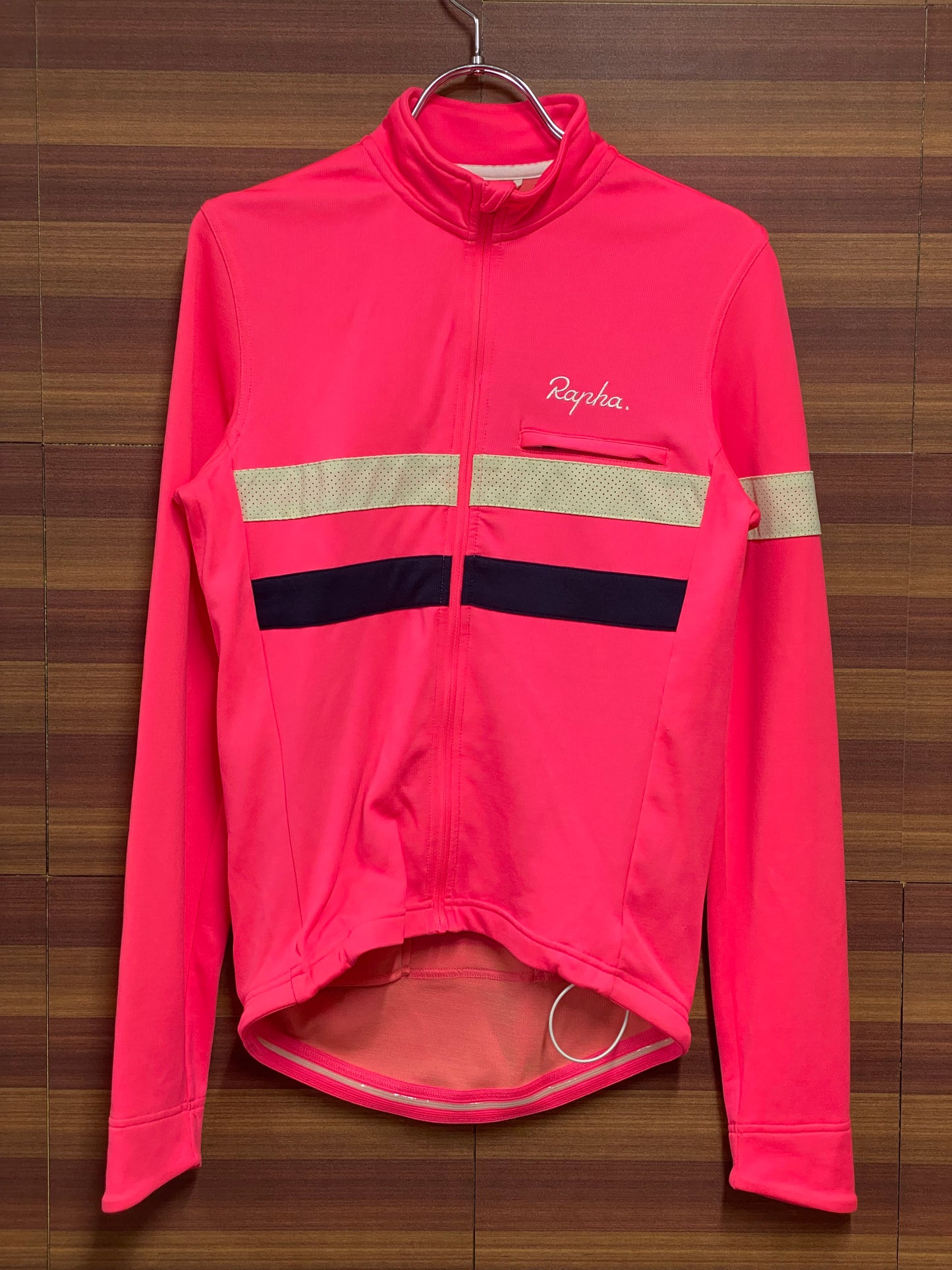 HH609 ラファ Rapha ブルべジャージ BREVET JERSEY ピンク XS