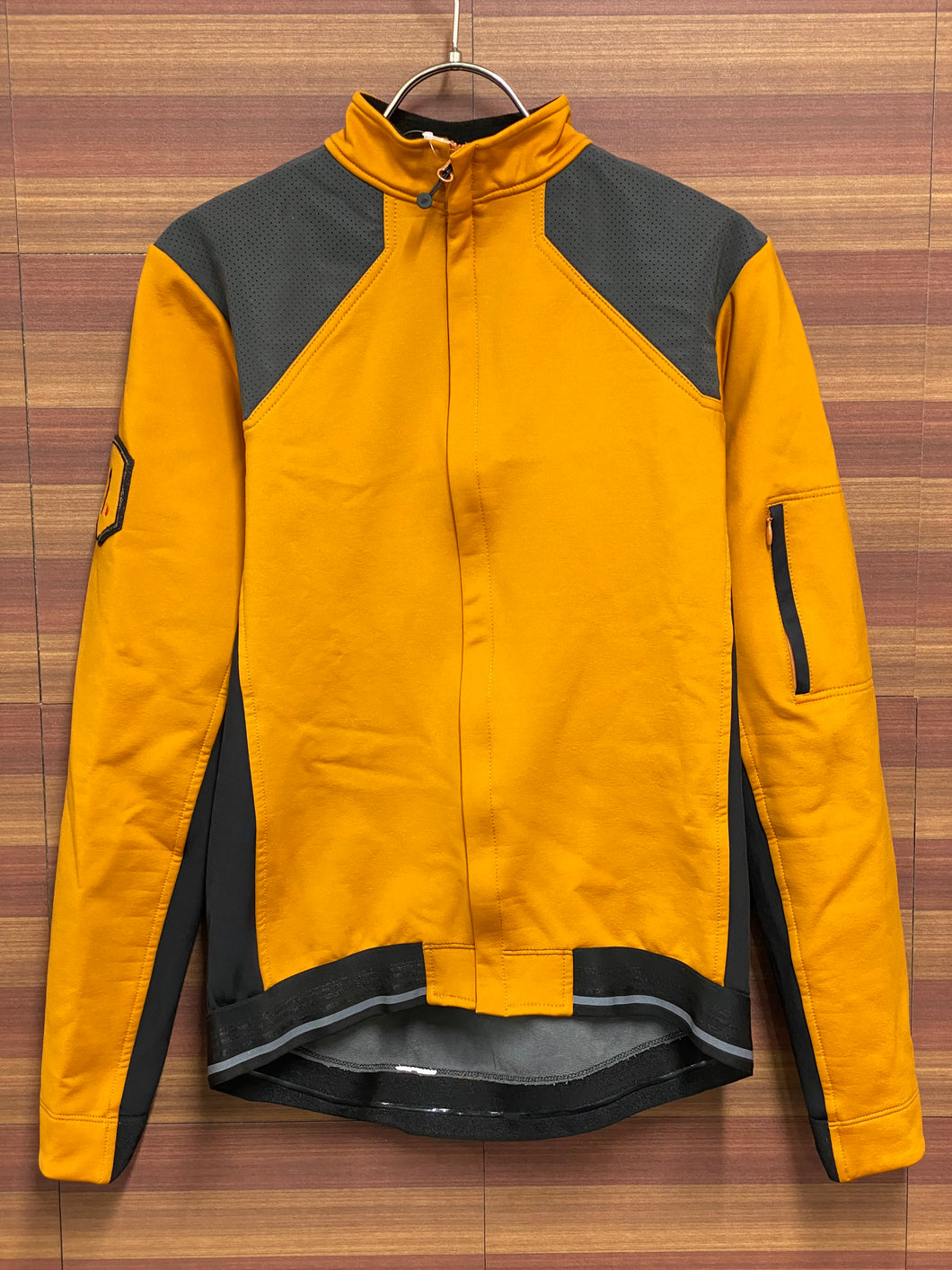 GX666 イザドア Isadore 長袖 サイクルジャケット オレンジ 黒 S