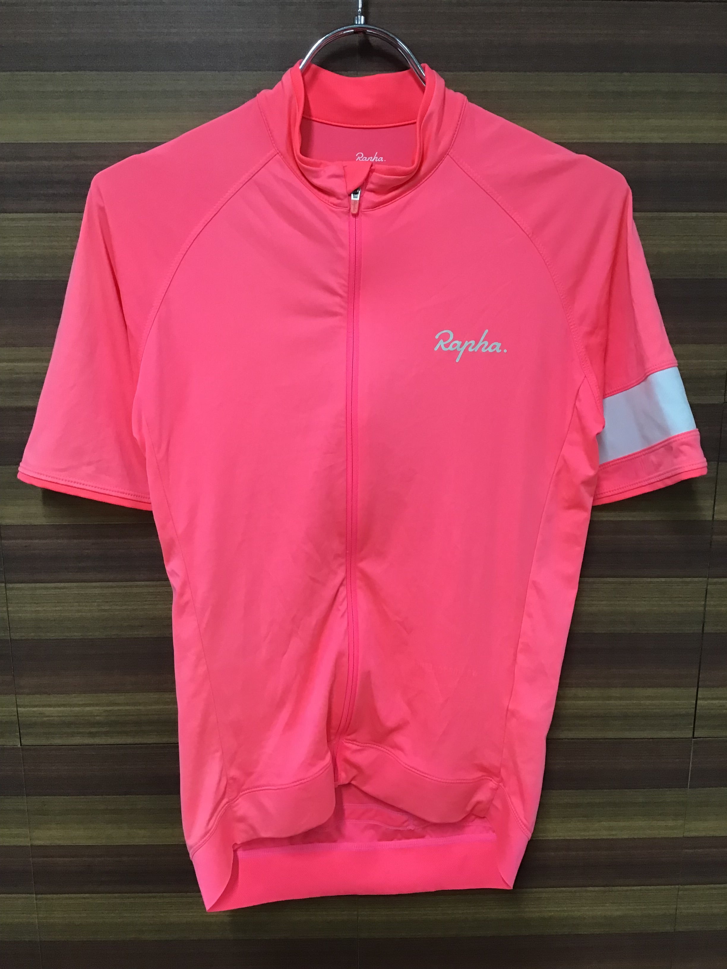 GH555 ラファ RAPHA コアジャージ CORE JERSEY ピンク S ※色褪せ 