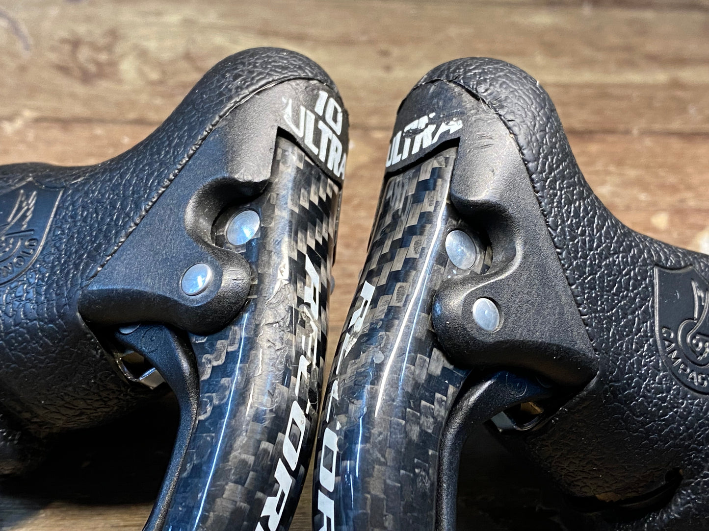 GZ922 カンパニョーロ CAMPAGNOLO レコード RECORD ウルトラシフト ブレーキレバー 2×10S ※ガリ傷