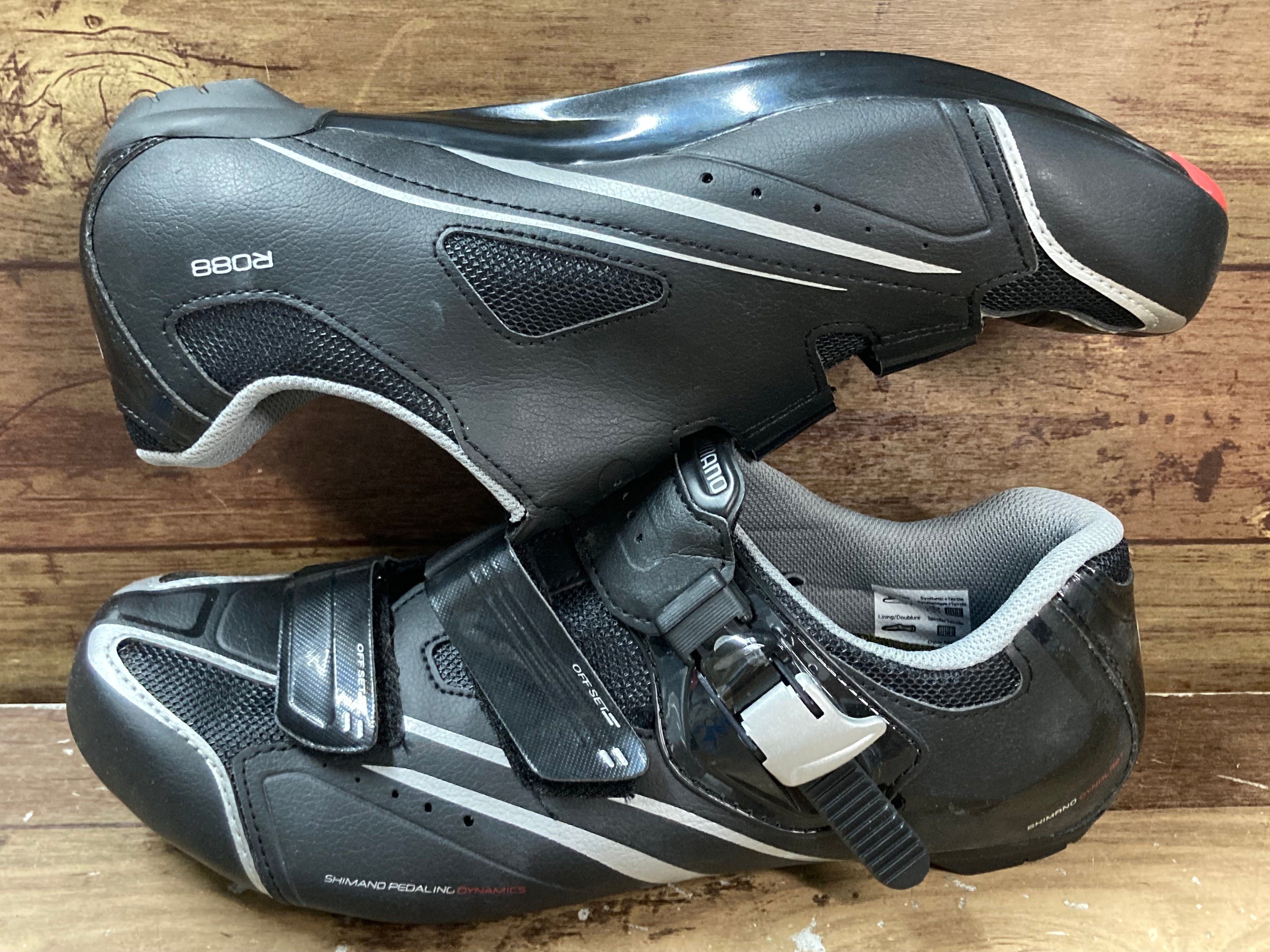 GZ367 シマノ SHIMANO SH-R088LE ビンディングシューズ EU44 黒 SPD-SL