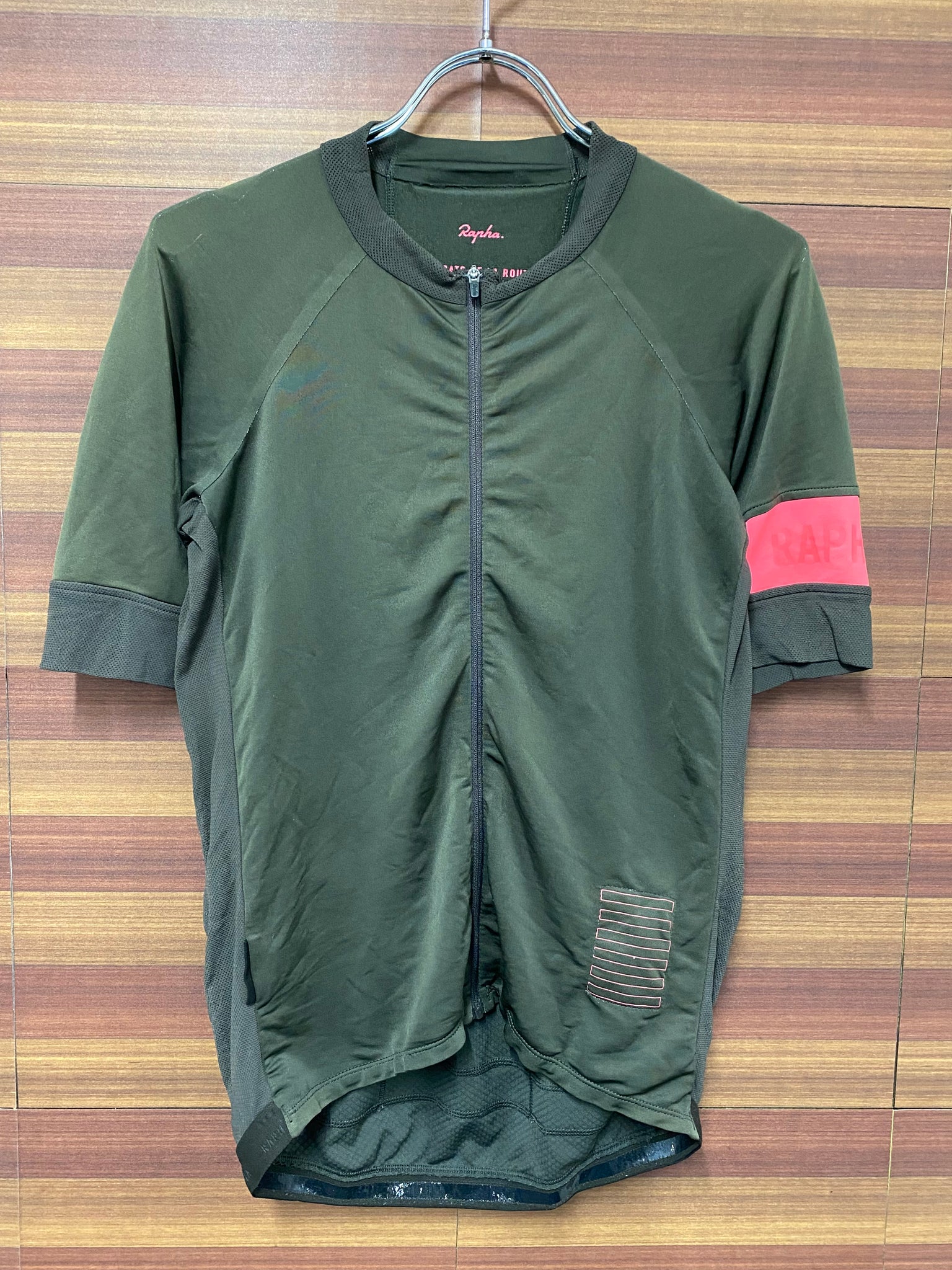 HC323 ラファ Rapha プロチームジャージ PRO TEAM JERSEY 半袖 カーキ