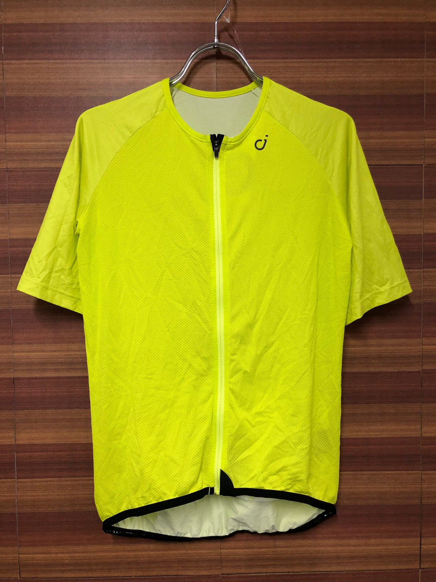 HH169 ヴェロシオ velocio メッシュジャージ MEN'S RADIATOR MESH JERSEY 半袖 黄 M