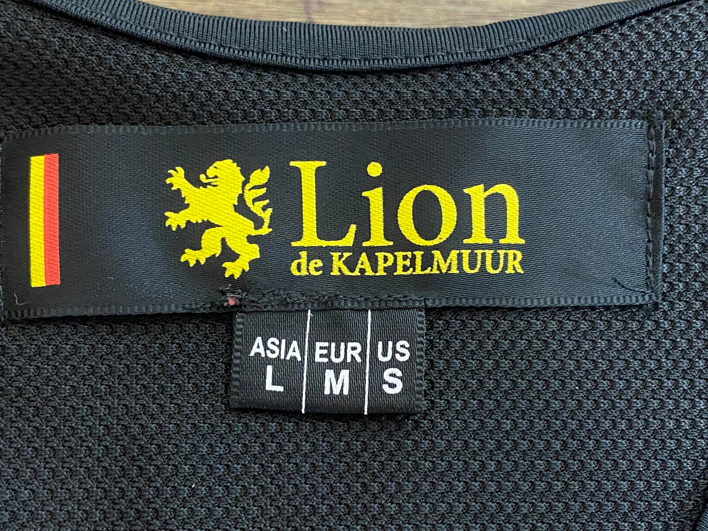 GC629 リオンドカペルミュール Lion de KAPELMUUR ビブショーツ L 黒