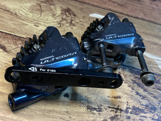 HD058 シマノ SHIMANO ULTEGRA BR-R8070 油圧 ブレーキキャリパー ※傷多数