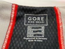 画像をギャラリービューアに読み込む, GI245 ゴアバイクウェア GORE BIKE WEAR XENON 20 長袖サイクルジャケット 赤白 M
