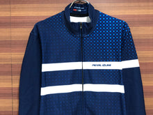 画像をギャラリービューアに読み込む, GV099 パールイズミ Pearlizumi 裏起毛 長袖 サイクルジャージ XL ネイビー
