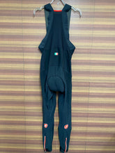 画像をギャラリービューアに読み込む, GW871 カステリ CASTELLI ロッソコルサ ROSSO CORSA ビブタイツ 黒 XL 裏起毛 ※スレ
