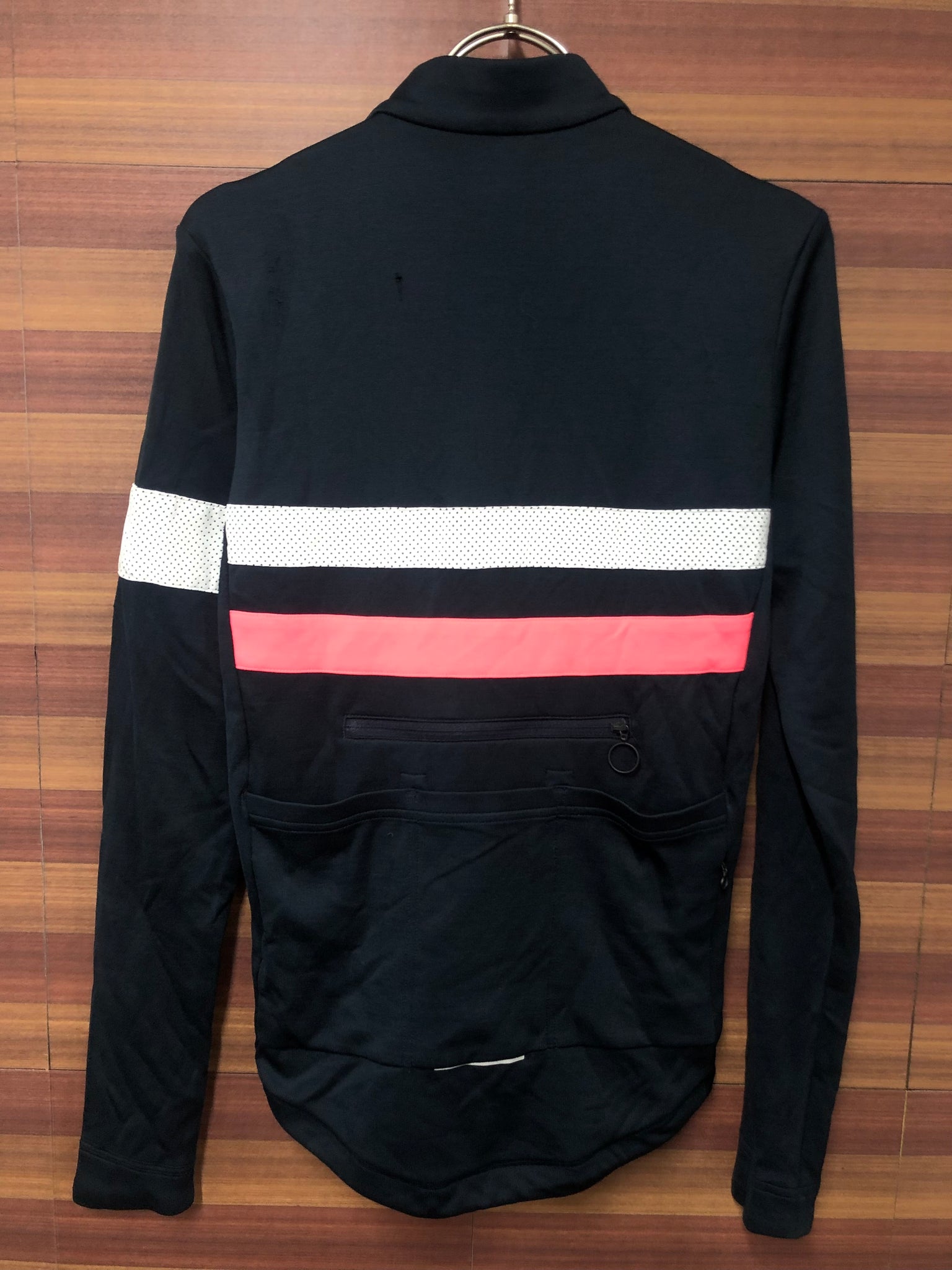 未使用 Rapha (ラファ) LONG SLEEVE BREVET JERSEY / Mサイズ / エンジ