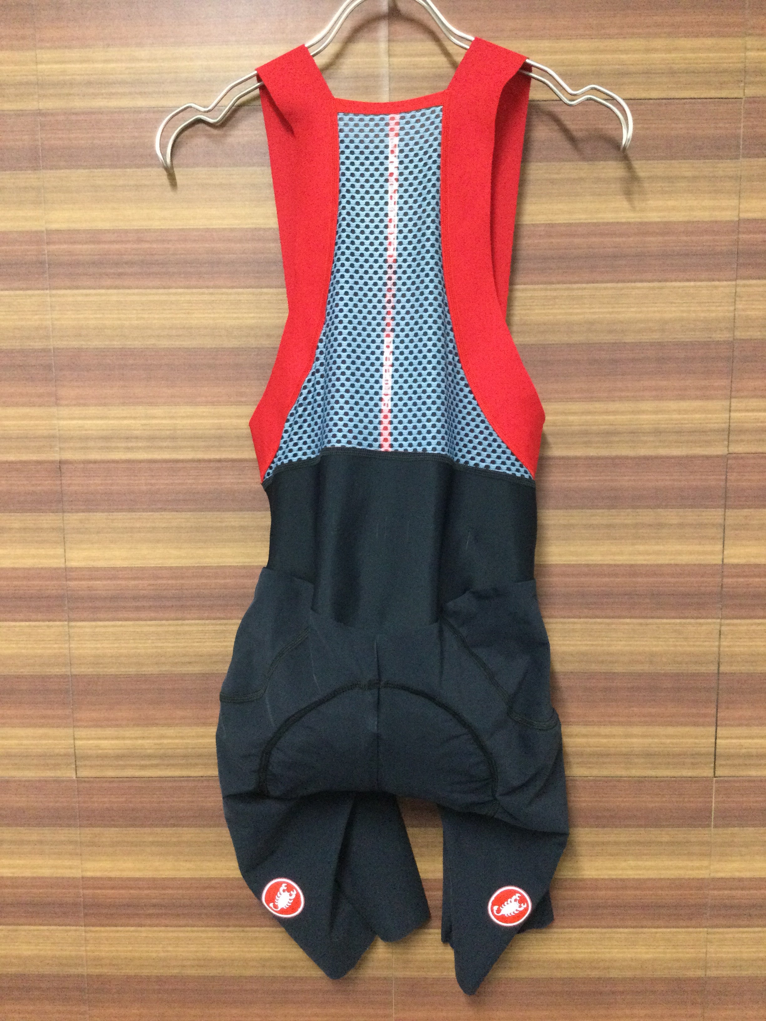 Castelli ビブショーツ ROSSO CORSA メンズ Lサイズ - ウェア