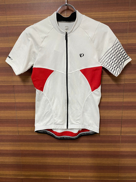 GE793 パールイズミ PEARL iZUMi 半袖 サイクルジャージ 白 M ※汚れあり