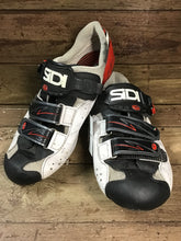画像をギャラリービューアに読み込む, GS841 シディSIDI ビンディングシューズ 黒 白 EU40 SPD-SL
