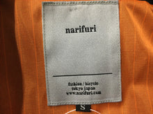 画像をギャラリービューアに読み込む, FE766 ナリフリ narifuri Pコート ジャケット 紺 S
