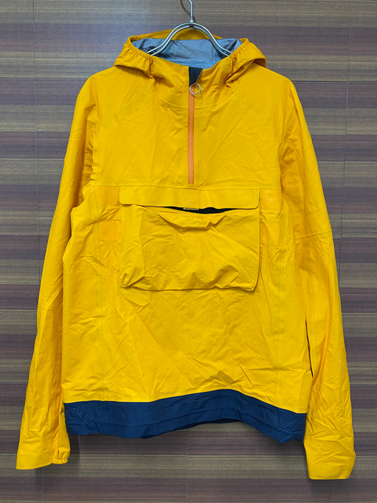 HB048 ラファ Rapha エクスポロアフーディッドEXPLORE HOODED GORE-TEX PULLOVER 長袖 黄 S