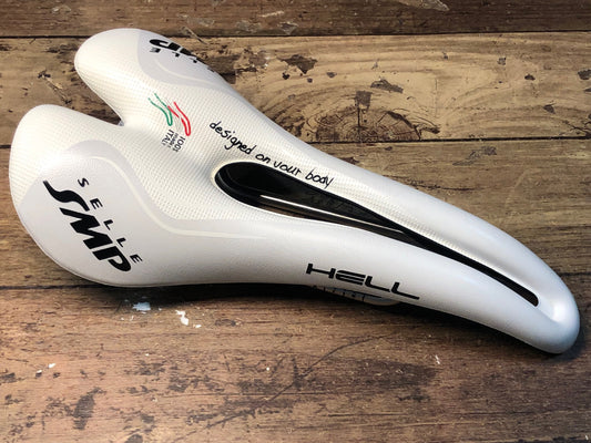 HP799 SELLE SMP ヘル hell サドル 白 幅実測140mm aisi 304 tube