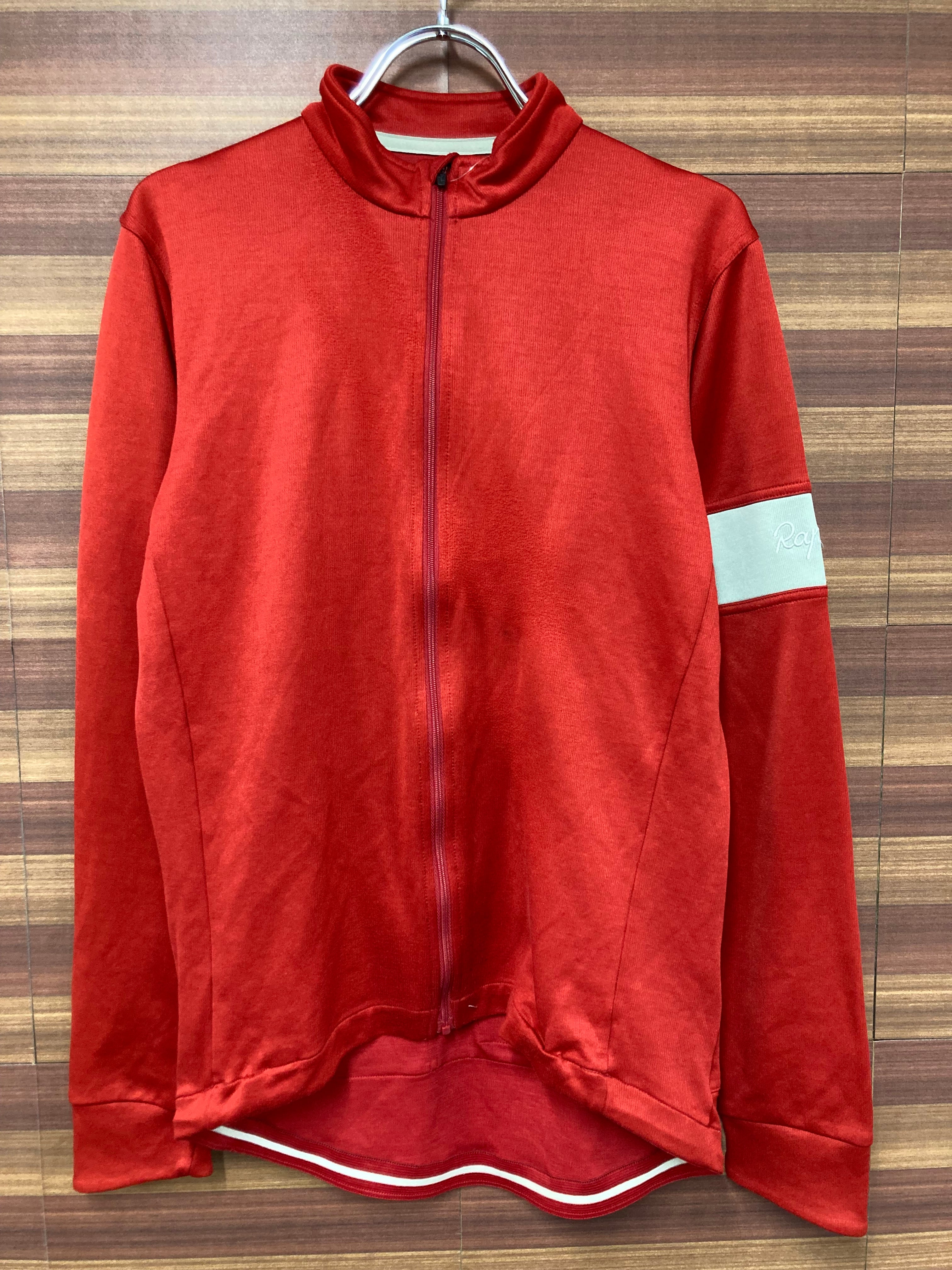 GZ814 ラファ Rapha ロングスリーブジャージ LONG SLEEVE JERSEY 赤 M