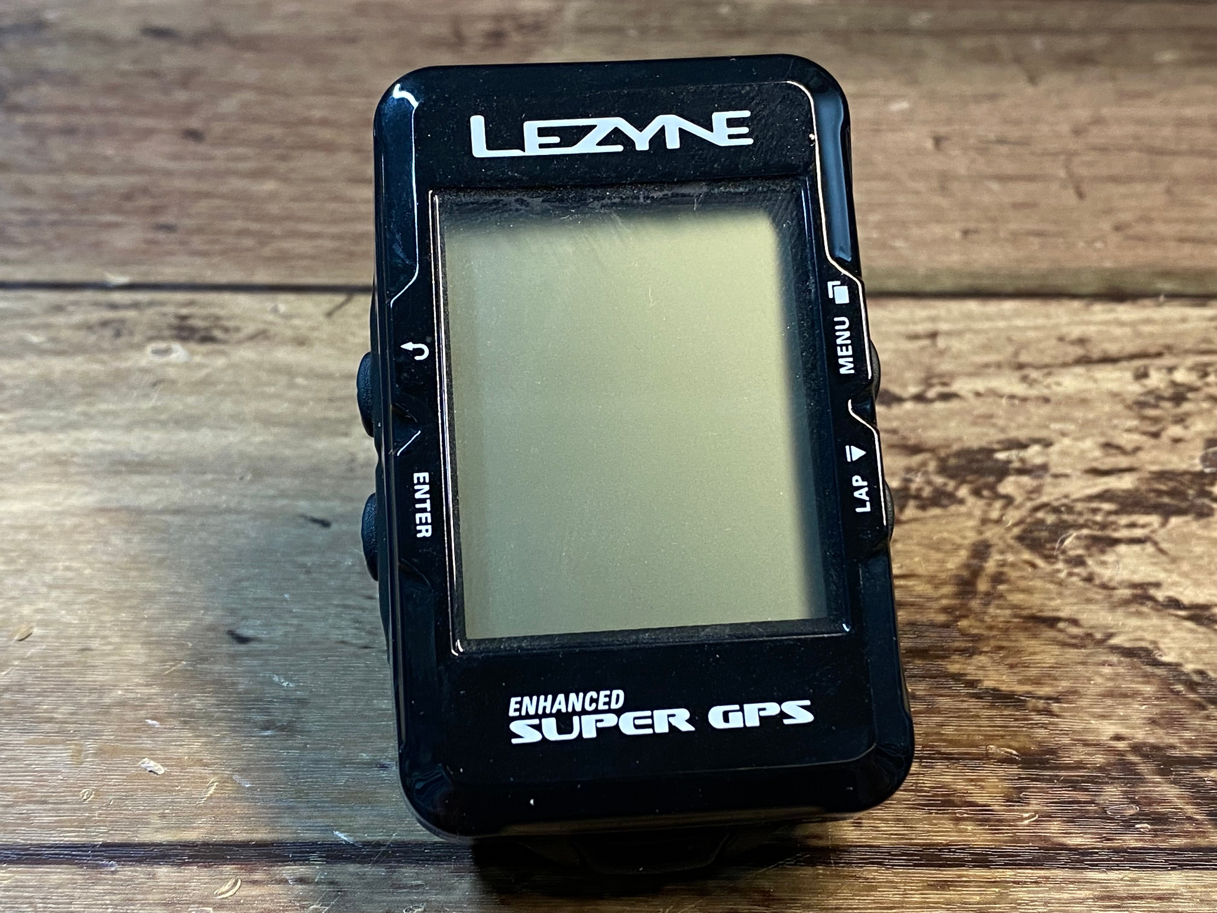 LEZYNE SUPER GPS サイクルコンピュータ マウント付き - 自転車