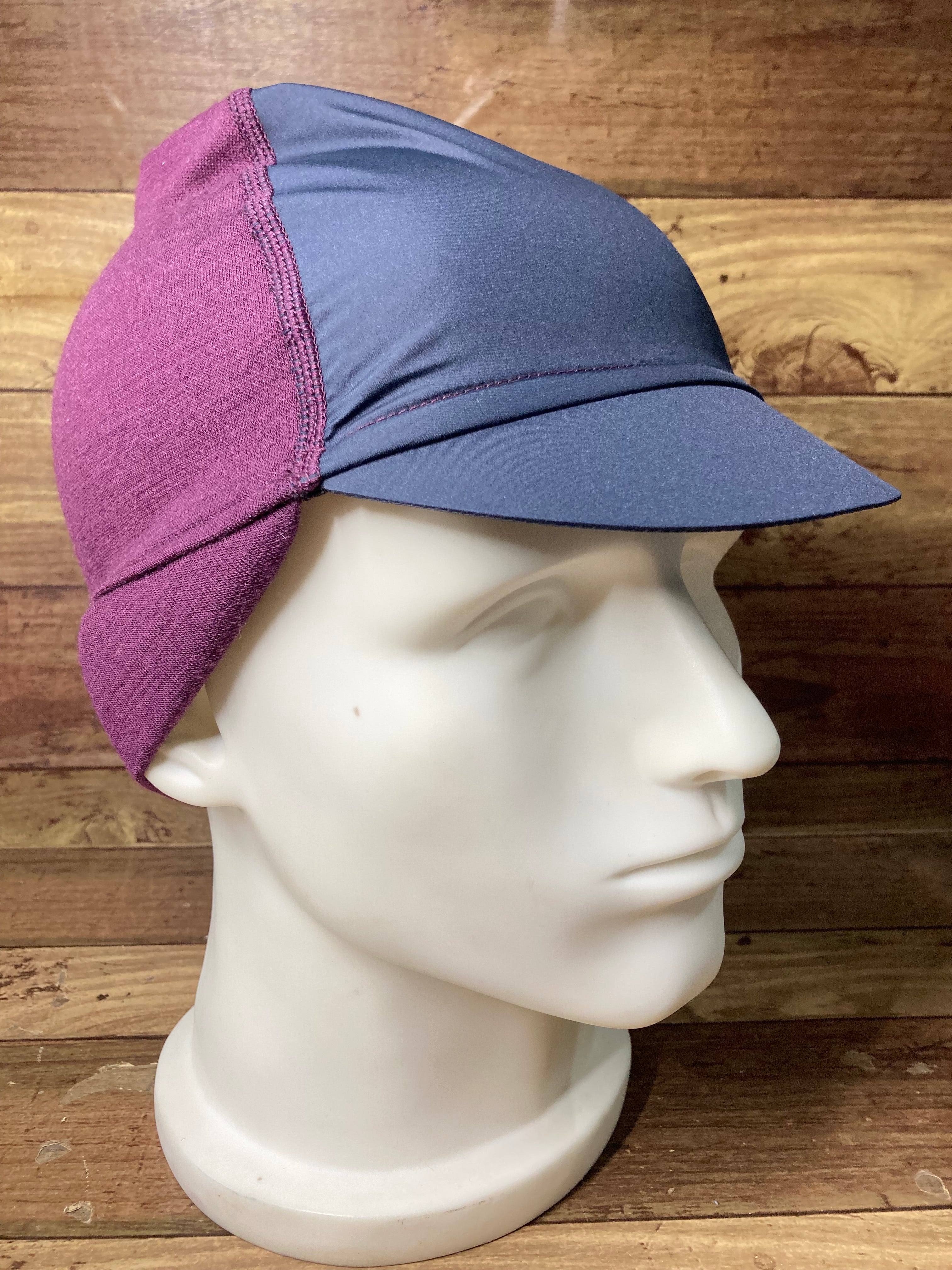 HJ253 ラファ Rapha メリノハット PEAKED MERINO HAT 紫 ワンサイズ