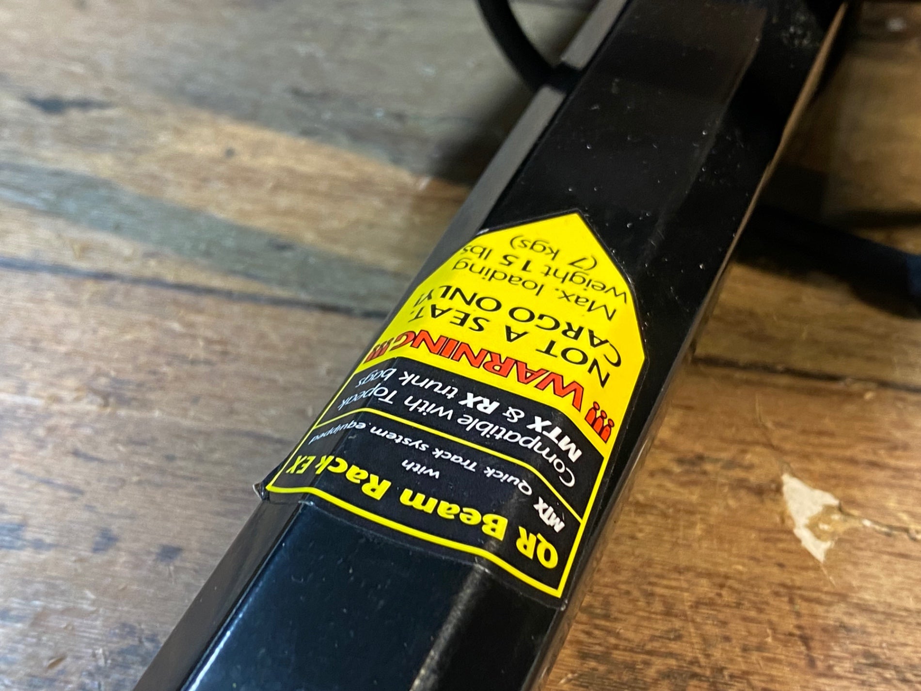 QR BEAM RACK MTX QUICK MTX TRACK ロードバイク - アクセサリー