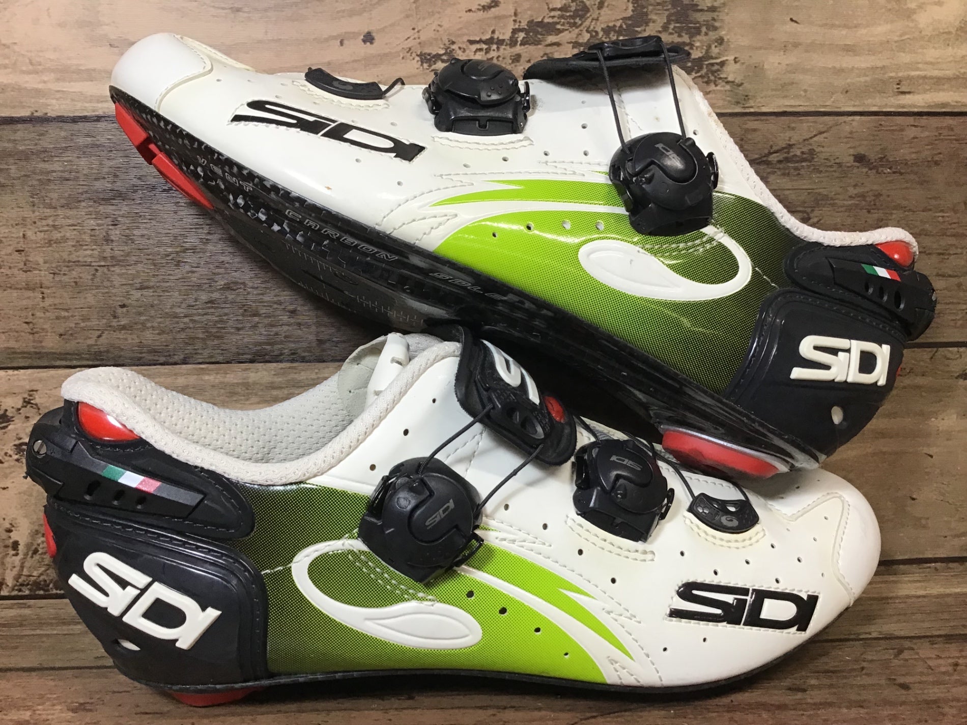 ビンディングシューズ SIDI wire carbon vernice - 自転車