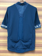 画像をギャラリービューアに読み込む, GW575 ルコックスポルティフ le coq sportif 半袖 サイクルジャージ 紺 O

