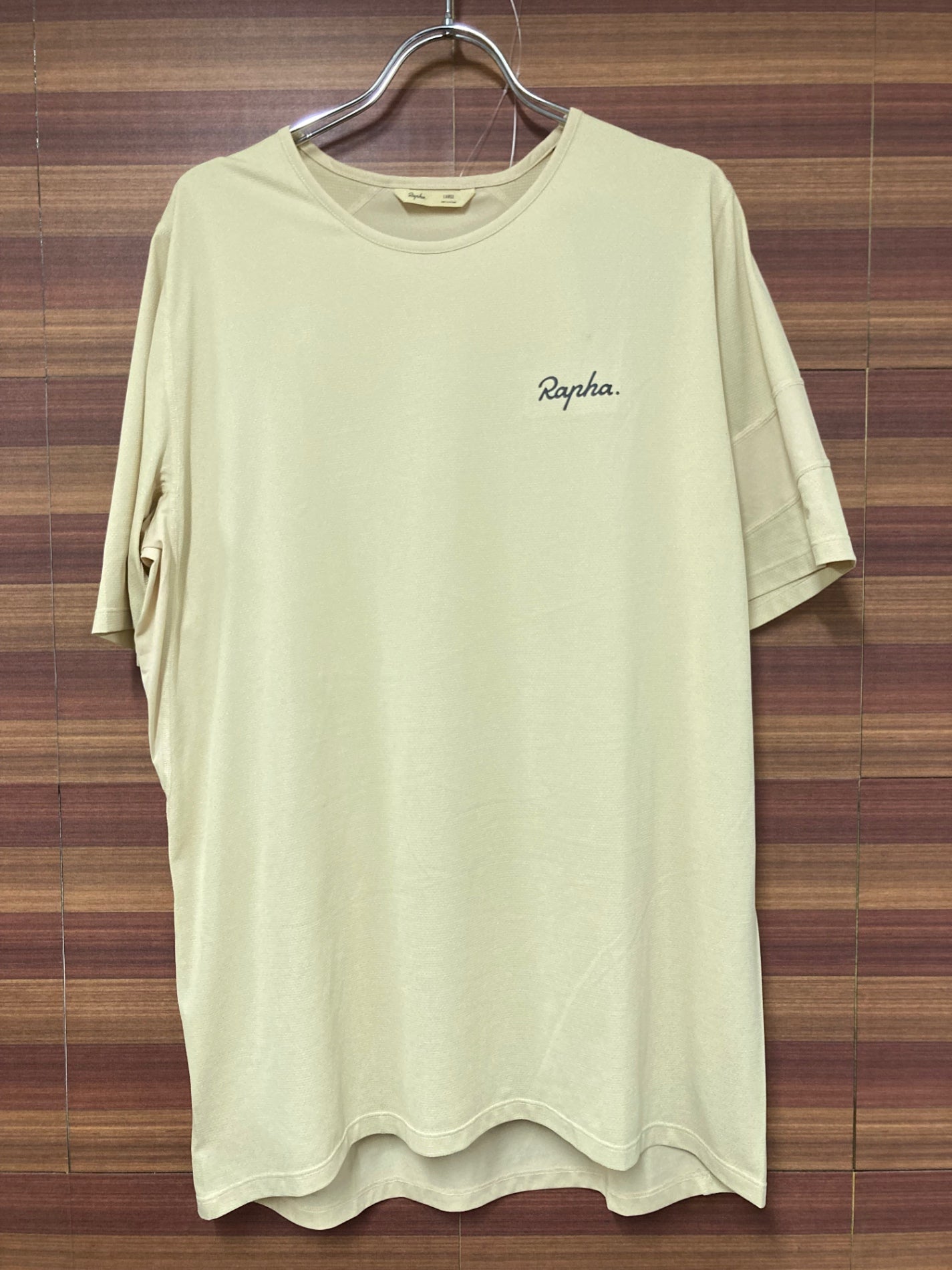 HQ169 ラファ Rapha TRAIL LIGHTWEIGHT T-SHIRT 黄 L