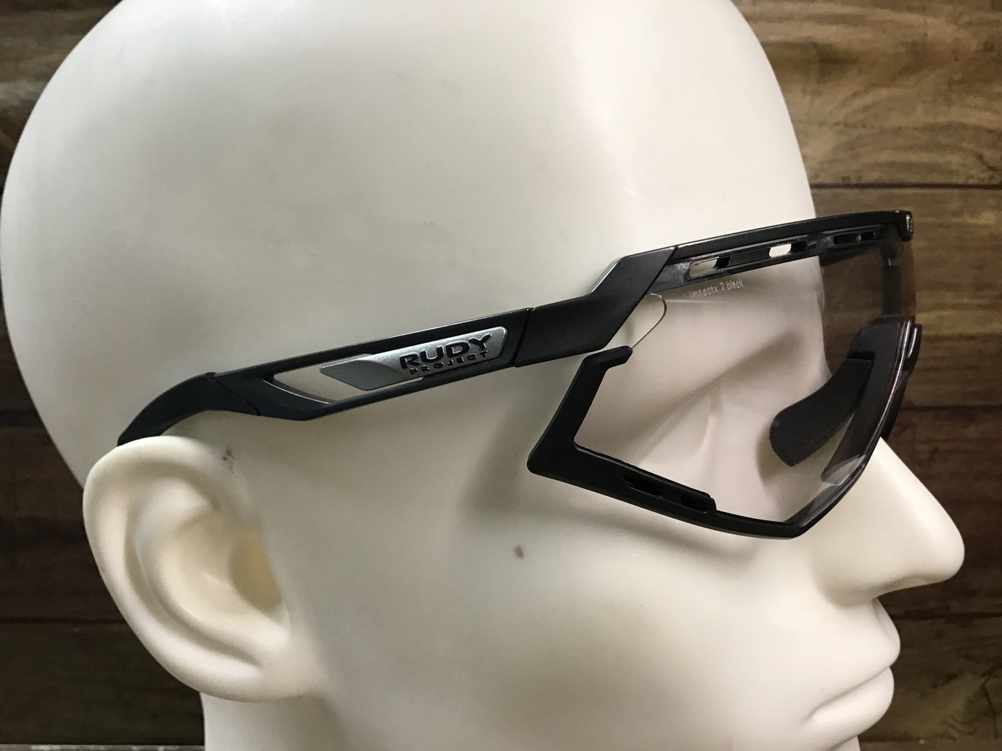 GT707 ルディプロジェクト RUDY PROJECT DEFENDER サングラス アイウェア 黒 透明レンズ