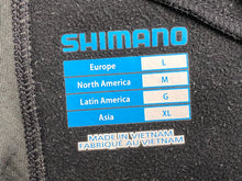 画像をギャラリービューアに読み込む, FW303 シマノ SHIMANO 裏起毛 長袖 サイクルジャケット 黒 XL
