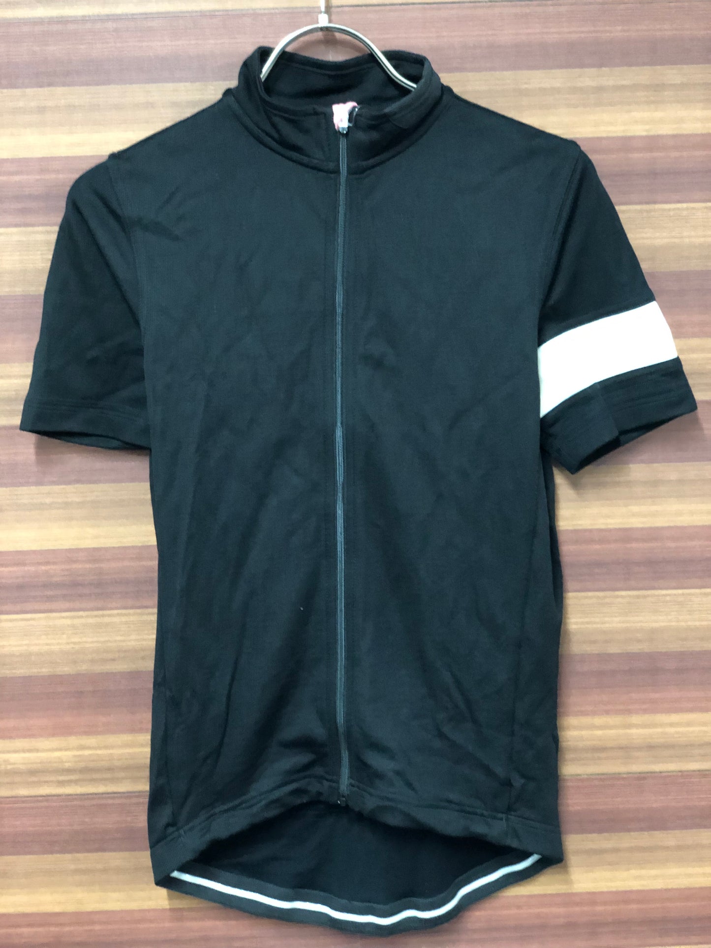 GW352 ラファ Rapha クラシックジャージ CLASSIC JEASEY 半袖 黒 XS ※ファスナーの一部破損