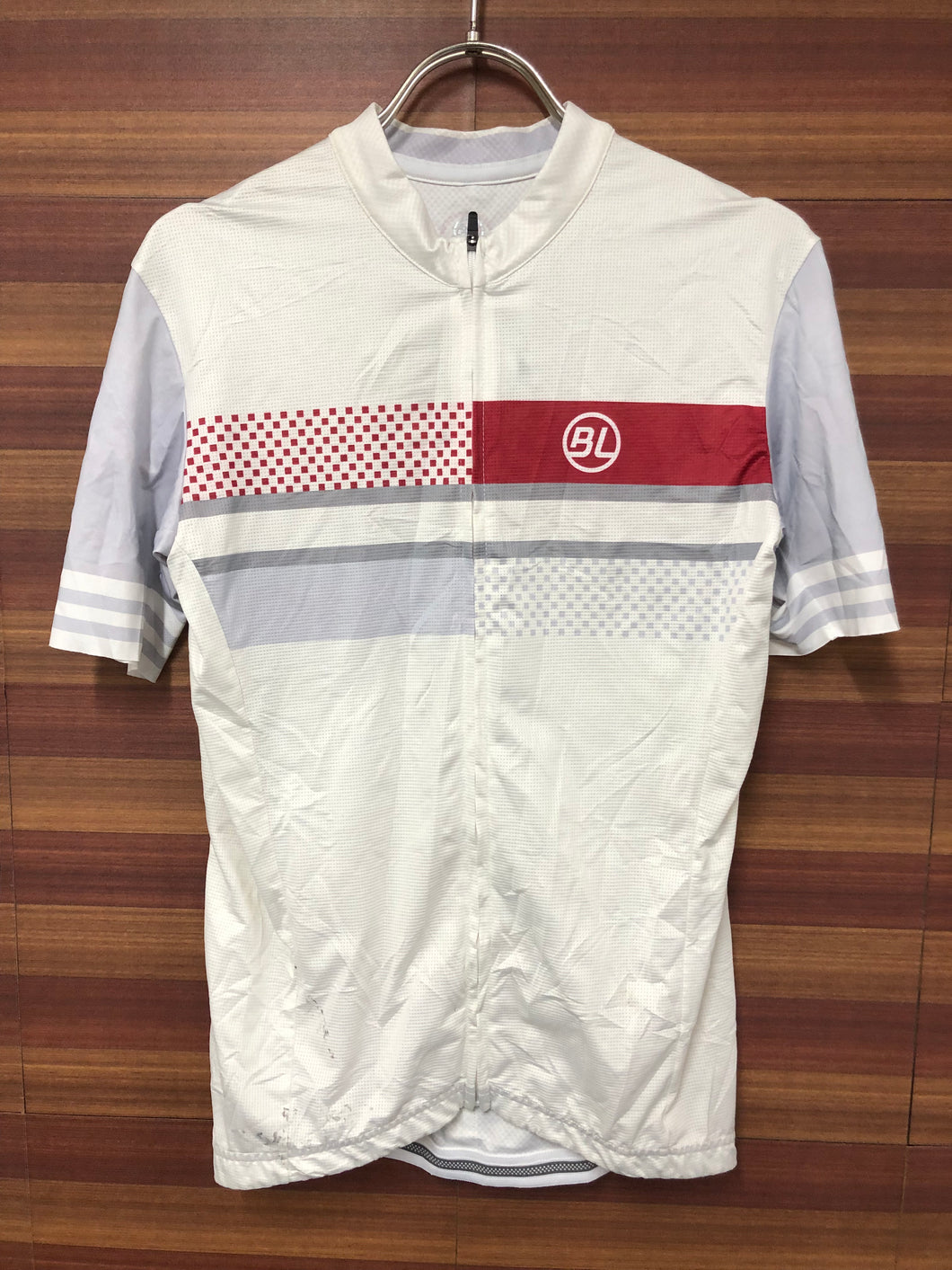 FW152 バイシクルライン bicycle line 半袖 サイクルジャージ 白 S